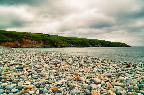 beach pebbles coast