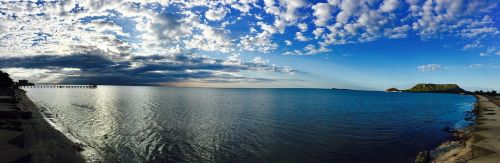 beach sea sky