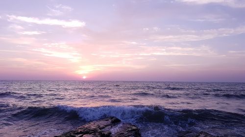 beach sunset silver