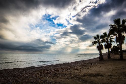 beach costa sea