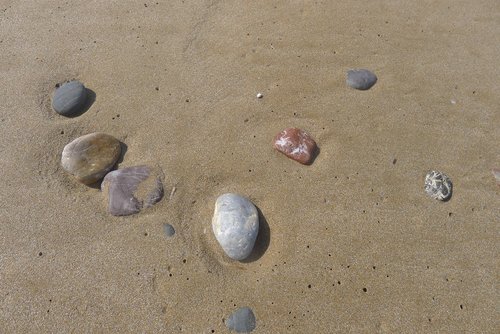 beach  sand  the coast