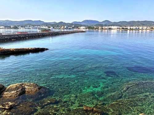 beach  mediterranean  waters