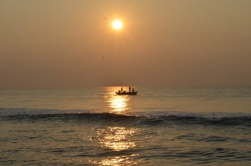 beach  morning  sunrise