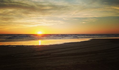 beach  sunset  landscape