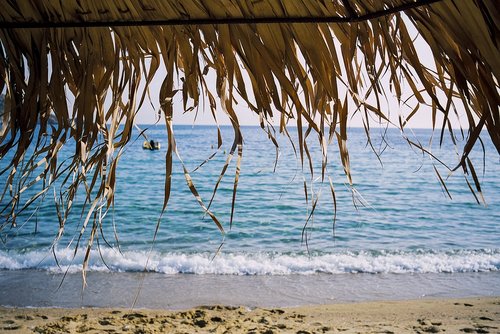 beach  travel  greece