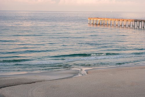 beach  ocean  pier