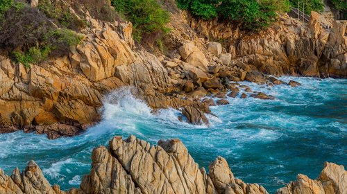 beach  acapulco  mexico