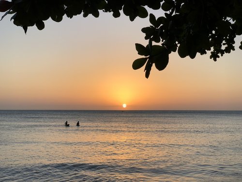 beach  sunset  brazil