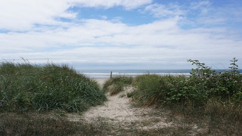 beach  sand  sky