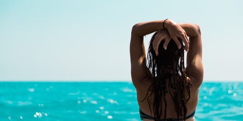 beach  vacation  girl