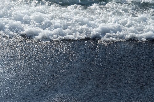 beach  water  sand