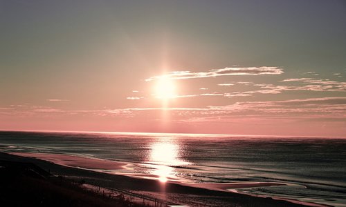 beach  sunset  shore