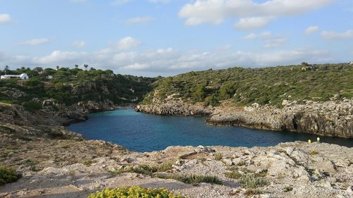 beach  cala  sea