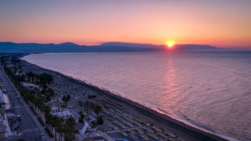 beach  dawn  sea