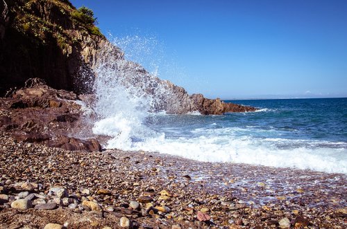 beach  france  sea