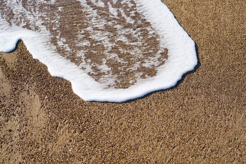 beach  wave  foam