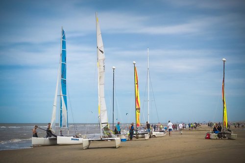 beach  catamaran  nature