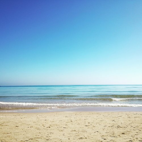 beach  sand  sky