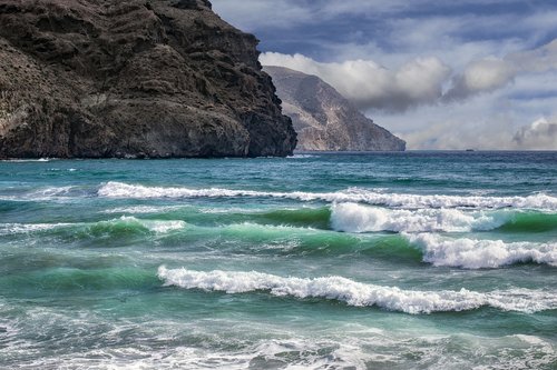 beach  waves  costa