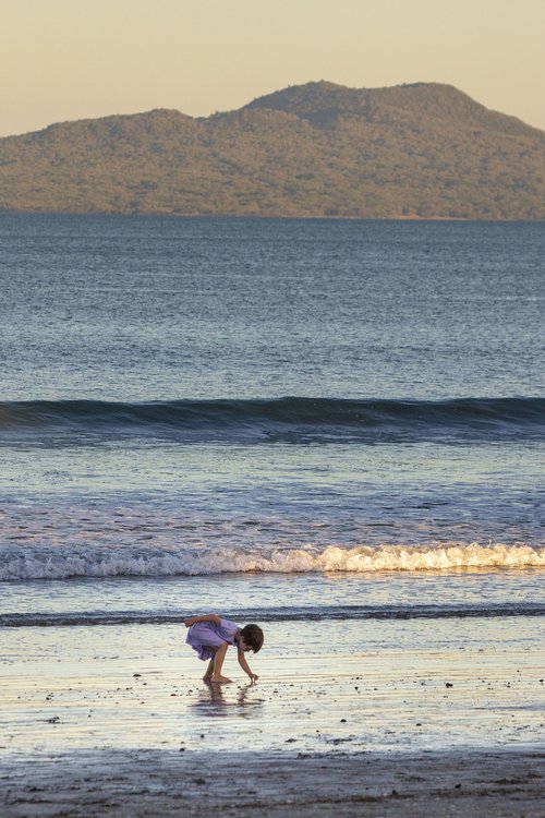 beach  child  sand