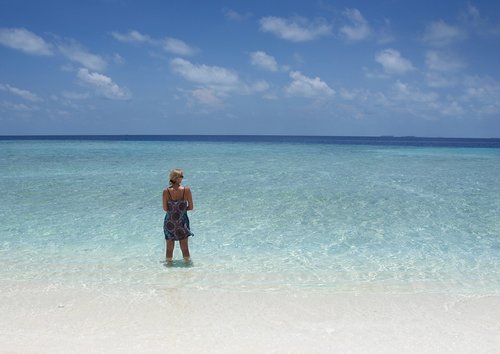 beach  maldives  sand