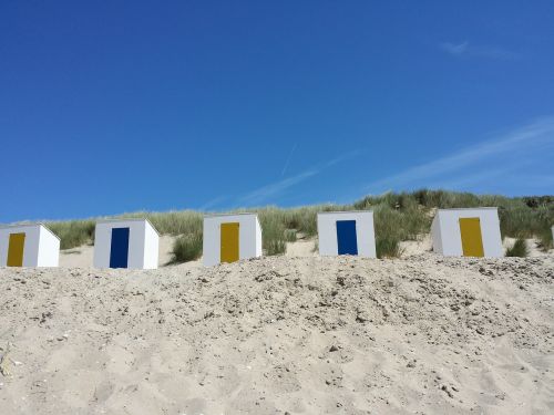 beach holland sea