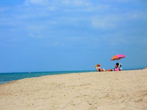 beach sea sand