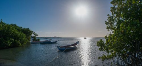 beach boat landscape