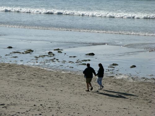 beach seaside walking