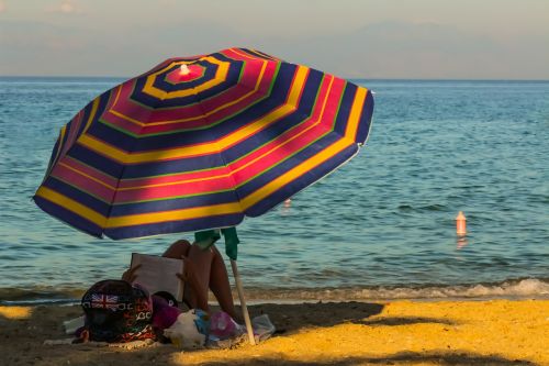 beach parasol caribbean