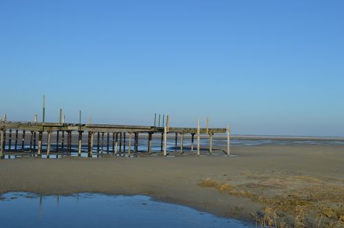 beach sea pier