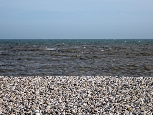 beach shore pebbles