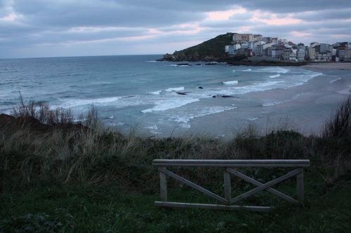 beach galicia sea