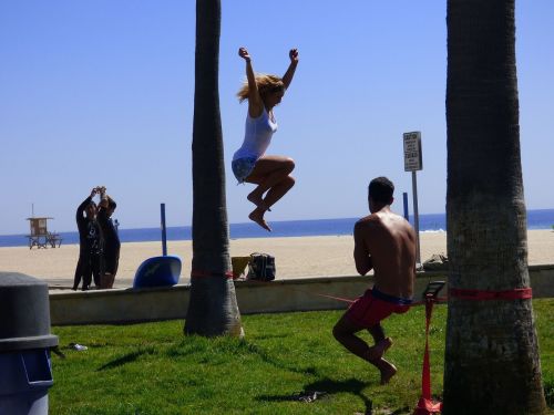 beach action rope