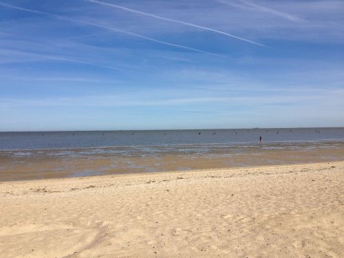 beach cuxhaven north sea