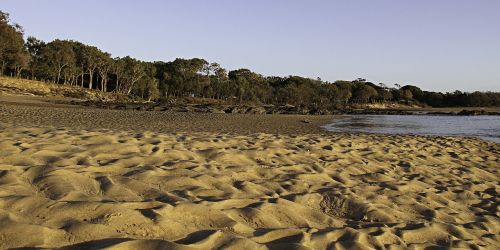 beach pattern sand