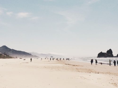 beach sand sky