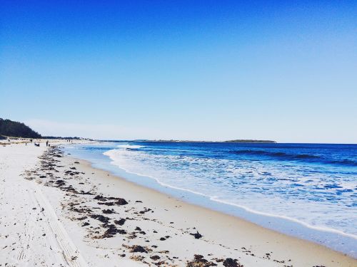 beach ocean water