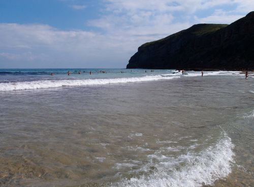 beach cantabria sun