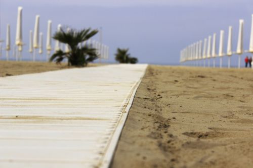 beach sand catwalk