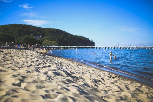 beach sea sand