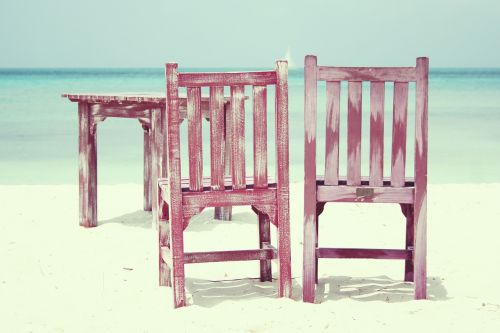 beach chairs sun