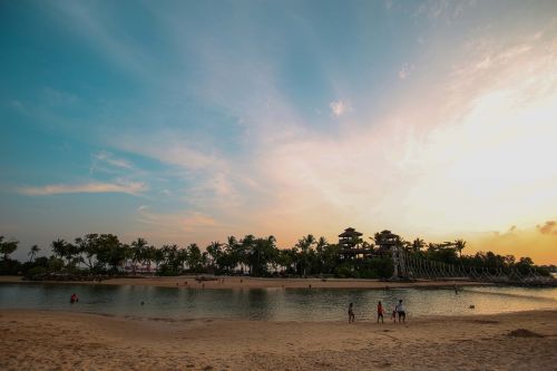 beach singapore summer