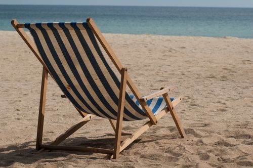 beach beach chair sand