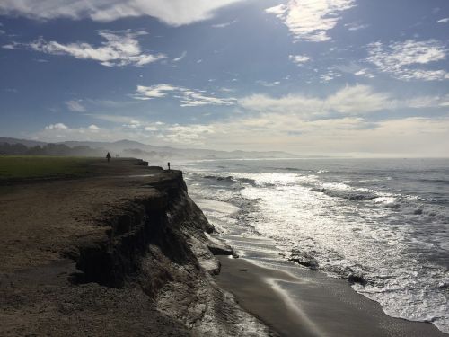 beach cliffs outdoors