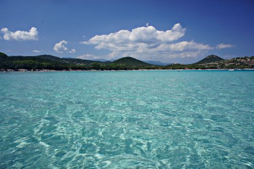 beach sea corsica