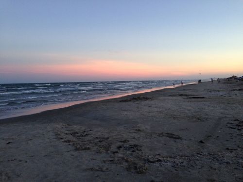 beach texas coast seashore