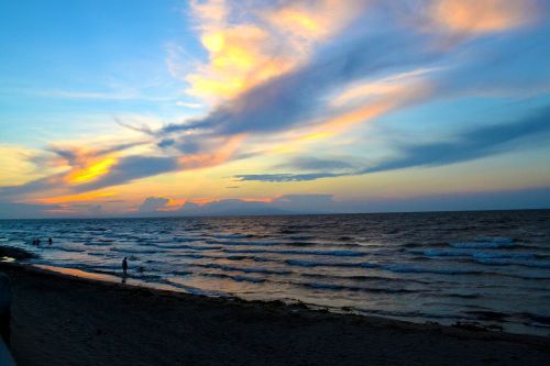 beach sunset coatzacoalcos