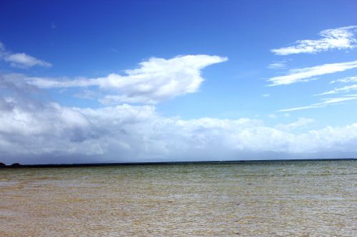 Beach And Sky