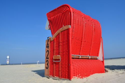 beach chair red sea